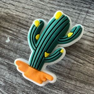 Cactus with Blooms CROCS Jibbitz Shoe Charm 5/$20